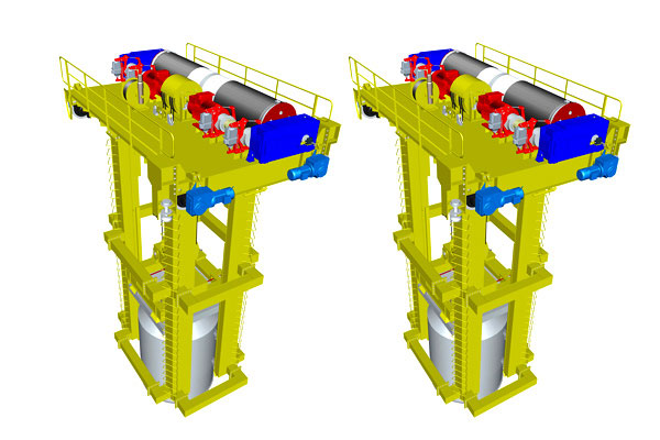 Material Loading Crane