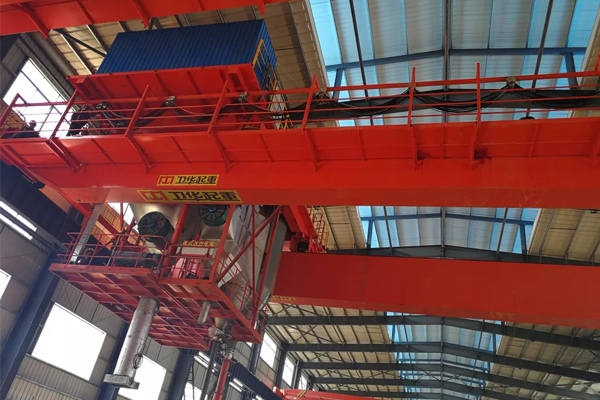 Bridge Crane for Roasting Anode Carbon