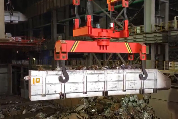 Rotary Trough Bridge Crane for Steelmaking