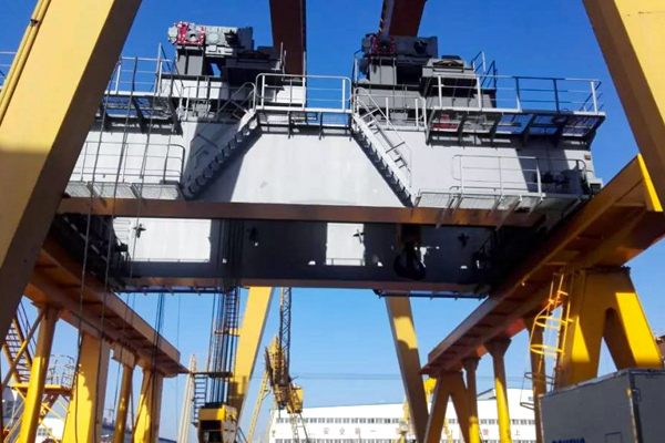 500t Bridge Crane on Ship