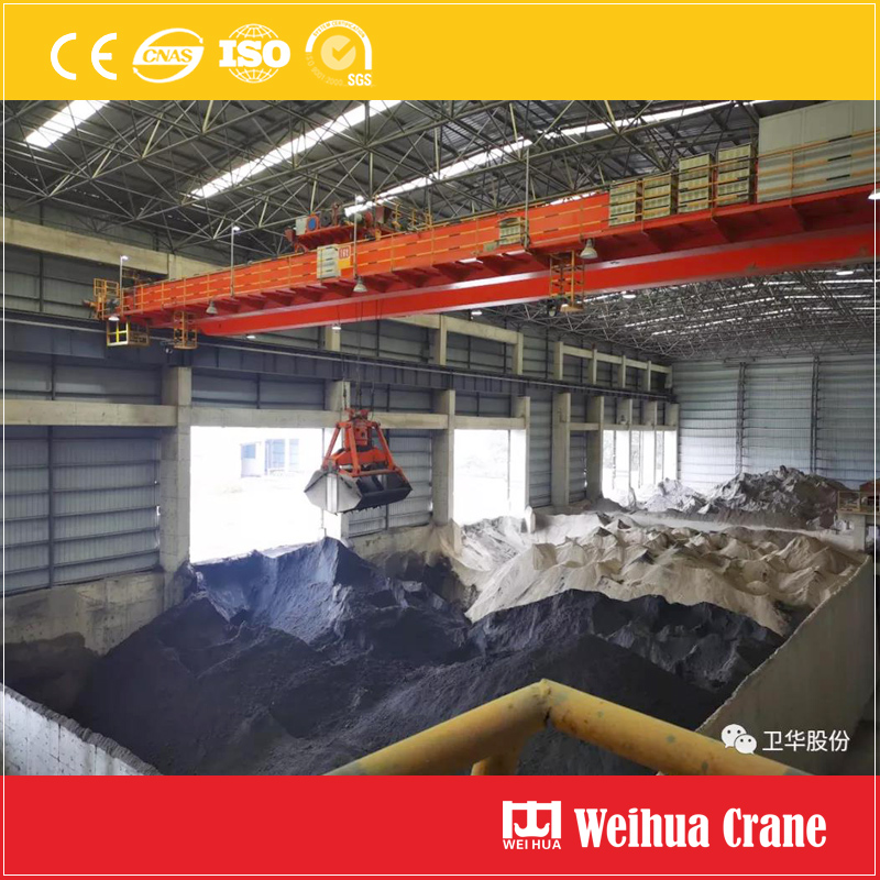 Cement Grabing Bridge Crane
