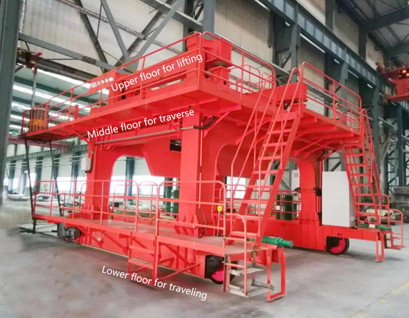 Molten Steel Transport and Pouring Crane