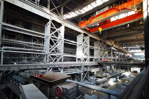 Bridge Crane with Magnet Lifter for Scrap Steel Handling