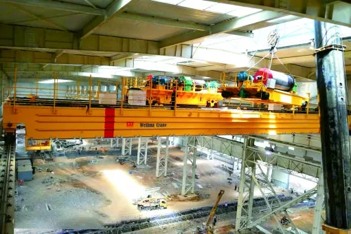 250T-forging-crane-trolley-installation